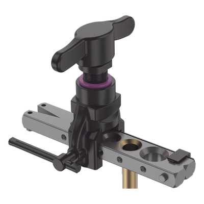 EPCOM - Herramienta de Abocardado Cónico Excéntrico / 6 Diámetros de Tubo / Mango Giratorio / Cuerpo de Aluminio / Calibrador Lateral / 0.93 kg