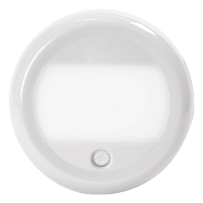 ECCO - Luz LED de Cortesía Circular / 750 Lúmenes / Sensor PIR / 12-24 V / IP67 / 5.1' Ancho