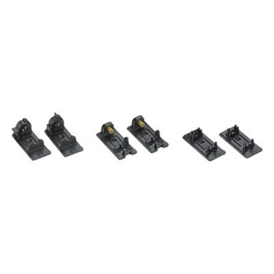 PANDUIT - Soporte Para Terminación de Conectores LC Pre-Pulidos Opticam, Con Tubo de Alineación, Color Negro