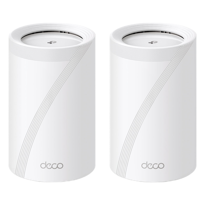 TP-LINK - Sistema Mesh Wi-Fi 7 / Triple Banda BE9300 Mbps / 2 Puertos 2.5 GbE Auto WAN/LAN / 4 Antenas Internas / AI Roaming / HomeShield