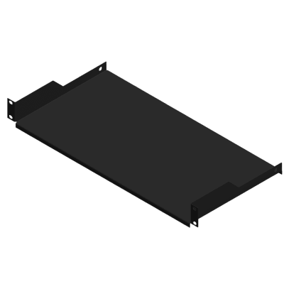 LINKEDPRO - Charola para Rack de 19" de 2 postes, 23 cm de Profundidad, 1 Unidad de rack