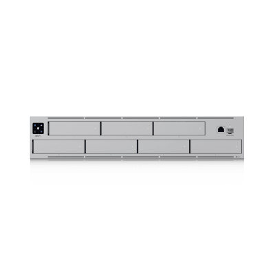 UBIQUITI - UNAS Pro Servidor de Almacenamiento en Red de 2U Rack con (7) Bahías para HDD/SSD de 2.5/3.5" con 1 Puerto 10GbE  y 1 Puerto SFP+ 10G