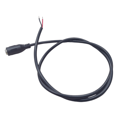 EPCOM POWERLINE - Cable de Alimentación DC / Conector Hembra 5.5 mm x 2.1 mm / Puntas Libres / 60 cm (23.6 Pulgadas) / 22 AWG / 12 VCC