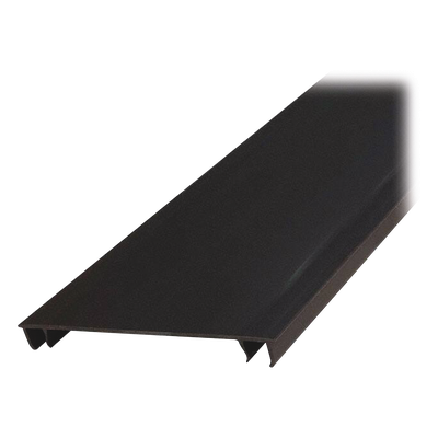 PANDUIT - Tapa para Canaleta Ranurada Tipo H / 55.1 mm Ancho / 1828.8 mm Largo (6 pies) / PVC Sin Plomo / UL94 V-0 / Negro