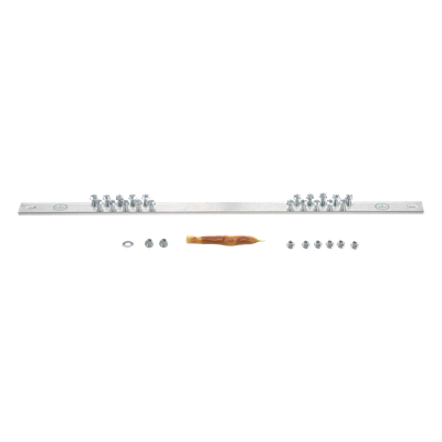 PANDUIT - Barra de Conexión a Tierra / 19' (483 mm) / 20 Orificios / Tornillos #12-24 Incluidos / EIA-310 / TIA-942