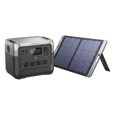 UGREEN - Kit de Energía Portátil / Estación 768 Wh / Salida AC 800 W (1600 W X-Boost) / Panel Solar 200 W / Batería LiFePO4 / IP67