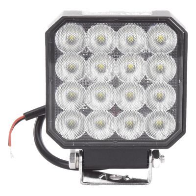 ECCO - Luz de Trabajo LED / 16 LEDs / 1655 Lúmenes / 12-24 VCD / Carcasa de Aluminio / Lente de Policarbonato
