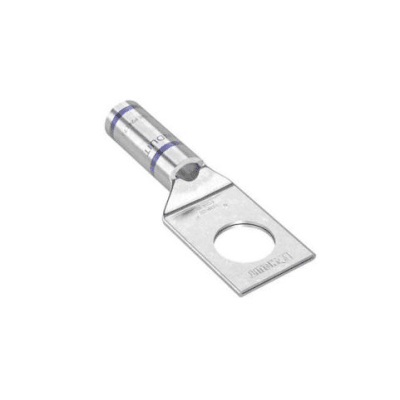 PANDUIT - Zapata de compresión LCA6-38-L, para cal. 6 Awg, Barreno para tornillo prisionero de 3/8, 1 Pz