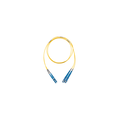 PANDUIT - Jumper de Fibra Optica Monomodo 9/125 OS2, LC-SC Duplex, OFNR (Riser), Color Amarillo, 15 Metros (49.21 Pies)