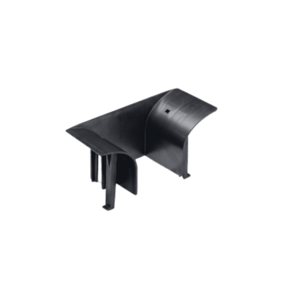 PANDUIT - Reductor de Canaleta / 12x4 a 4x4 / Sin Herramienta / PVC y ABS / Negro