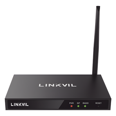FANVIL - Gateway RoIP / Interconexión SIP-Radio / UHF 400-470 MHz / Radio Analógica y DMR / Grabación 128 GB / Portátil