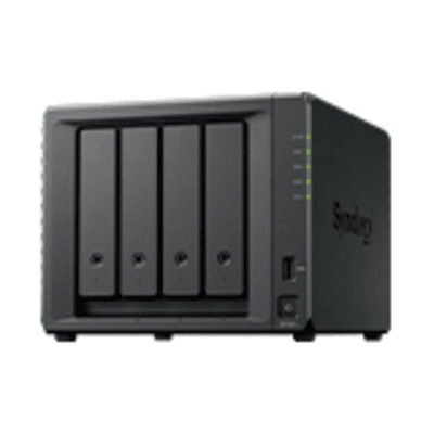 SYNOLOGY - NAS Dispositivo de Protección de Datos Synology ActiveProtect DP340 | 14.5 TB de Capacidad de Copia de Seguridad | RAID 5 con 4 HDD de 8 TB | RAID 1 con 2 SSD de 400 GB | Puerto RJ-45 de 10 GbE | Protección contra Ransomware | Inmutabilidad