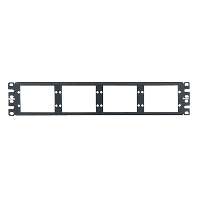 PANDUIT - Patch Panel de Fibra Óptica / 2UR / 8 Placas Acopladoras / 19" EIA / 1.58 x 0.29 x 0.04 ft