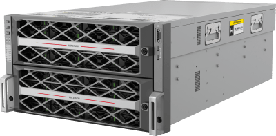 HIKVISION - Servidor de Almacenamiento en Red / 48 Bahías SATA / Controlador Único / RAID 0-1-5-6-10-50-VRAID 2.0 /  / 550 Canales 1100Mbps /