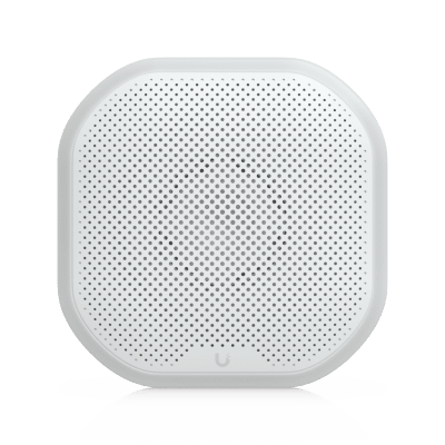 UBIQUITI - Sirena Inalámbrica IP / Alarma 110 dB / LED RGB/W de Emergencia / SuperLink 2 km (1.2 mi) / Alimentación Batería o DC 12-24V / Unifi Protect
