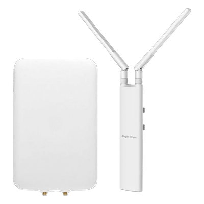 RUIJIE - Punto de Acceso Mesh para Exterior / Wi-Fi 5 802.11ac Wave 2 / Sectorial 90° / 15 dBi / Dual Band 2.4 y 5 GHz / PoE Gigabit / IP65