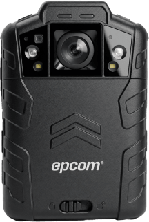 EPCOM - Body Camera para Seguridad / Hasta 48Megapixeles / Video HD 4 Megapixel / Descarga de Video Automática / GPS Interconstruido / Pantalla LCD