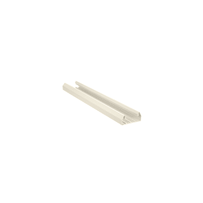 PANDUIT - Base para canaleta T-70, de PVC rígido, con orificios perforados para montaje, 103.3 x 44.9 x 1800 mm, Color Blanco Mate