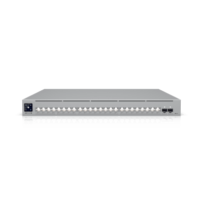 UBIQUITI - UniFi Switch USW-Pro-XG-24-PoE / Capa 3 / 24 puertos PoE+++ (16 × 10 GbE, 8 × 2,5 GbE) + 2 puertos SFP28 25 G / 720 W PoE total