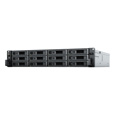 SYNOLOGY - Servidor de Almacenamiento RackStation RS2423+ | 12 Bahías | 2U | Hasta 216 TB | Rendimiento 3,500/1,700 MB/s | Expansión a 432 TB | 10GbE | Fuentes de Alimentación Duales | Alta Disponibilidad.