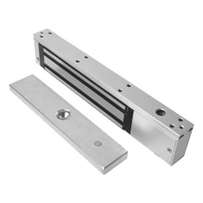 ACCESSPRO - Chapa Magnética 600 lbs con LED y Sensor de Bloqueo de Placa