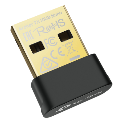 TP-LINK - Adaptador USB Nano Wi-Fi 6 / Dual Band 900 Mbps / Bluetooth 5.3 BLE / WPA3 / 1024-QAM / OFDMA / MU-MIMO / 0.76 × 0.62 × 0.29 in
