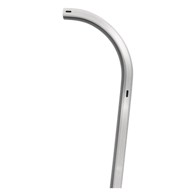 ACCESSPRO - Guía Horizontal para Puerta de Garage / 8 pies (2.44 m) / Ajustable / Par Izquierda y Derecha / Acero Galvanizado