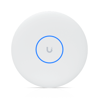 UBIQUITI - U7 Pro XGS – Punto de Acceso WiFi 7 Tri-Banda para Interiores con Soporte 6 GHz, Radio de Escaneo Espectral Dedicado, Cobertura de hasta 160 m², Capacidad para 500 Usuarios y Puerto Multi-Gig 10/5/2.5/1 GbE