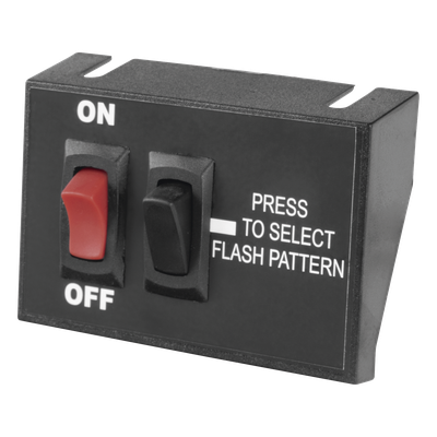 ECCO - Controlador de Encendido/Apagado / Selector de Patrón Momentáneo / 12 VCC / 15 A / 3.5 x 2.15 pulgadas (8.89 x 5.48 cm)