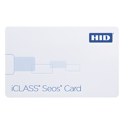 HID - Tarjeta de Acceso Inteligente / 8 KB / PVC Compuesto / iCLASS SEOS / No Clonable / 5.4 x 8.57 x 0.084 cm