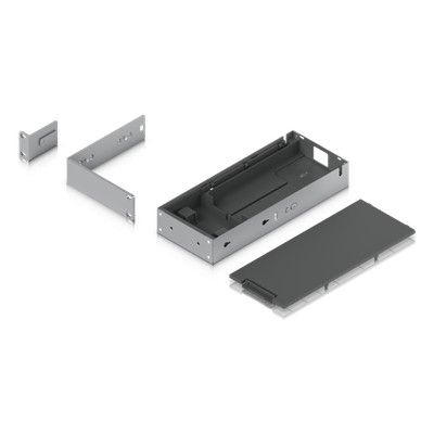 UBIQUITI - Kit de Montaje en Rack / 1U / Para Switches USW-PRO-MAX-16 / Gestión de Cables y Adaptadores / Base para Fuente de Alimentación