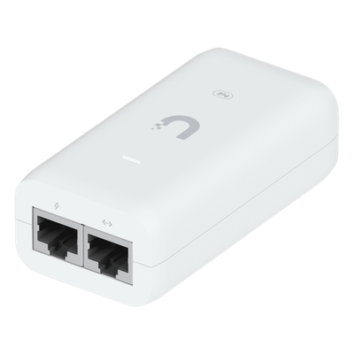UBIQUITI - Inyector PoE / 802.3af / 48VDC 15W / Gigabit / 100-240VAC / 86x46x33 mm / 3.4x1.8x1.3 in