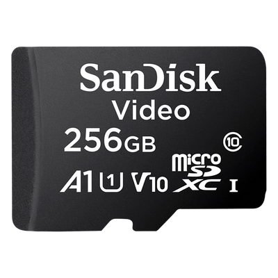SANDISK - Memoria microSD / 256GB / Alta Resistencia / Clase 10 / UHS-I / -25°C a 85°C / 128 TBW