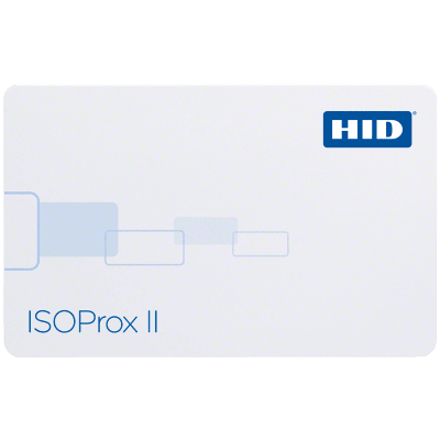 HID - Tarjeta de Proximidad ISOProx II / SIN PROGRAMAR/ PVC/ Garantía de por Vida