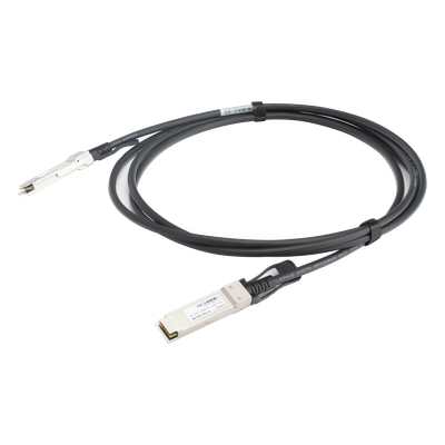 LINKEDPRO BY EPCOM - Cable DAC QSFP+ / 40 Gbps Full Duplex / Pasivo Twinax / 3 m (9.84 ft) / Compatible Multimarca