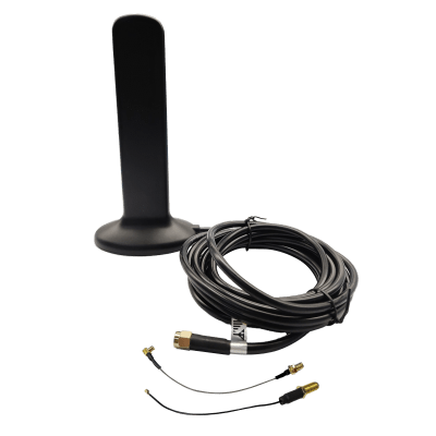 HIKVISION - Antena Externa / Compatible AX Home y AX Hybrid PRO / Cable 3 m (9.8 ft) / Instalación Exterior
