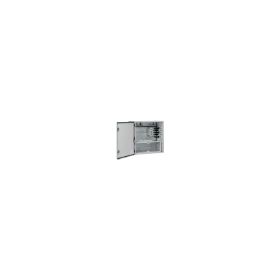 PANDUIT - Gabinete de Zona de Instalación en Pared, Uso Industrial con Clasificación UL tipo IP66 y 4/12/4X, de 610 x 295 x 610 mm, de Acero, Color Gris