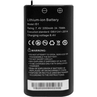 EPCOM - Batería Li-ion para tester de Video | Compatible con TPTURBOLITE y TPTURBOLITE (8K) | 7.4 V CC | 3350 mAh | 24.79 Wh | Voltaje de Carga 8.4 Vcc  | 115 g (0.25 lb) | 74x38x21 mm (2.91x1.49x0.82 in) | Norma GB31241-2014.
