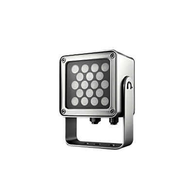 HIKVISION - Lampara IR de Luz Estroboscópica / 16 Lámaras LED / Distancia Efectiva 16 a 25 Metros / Cobertura 10°