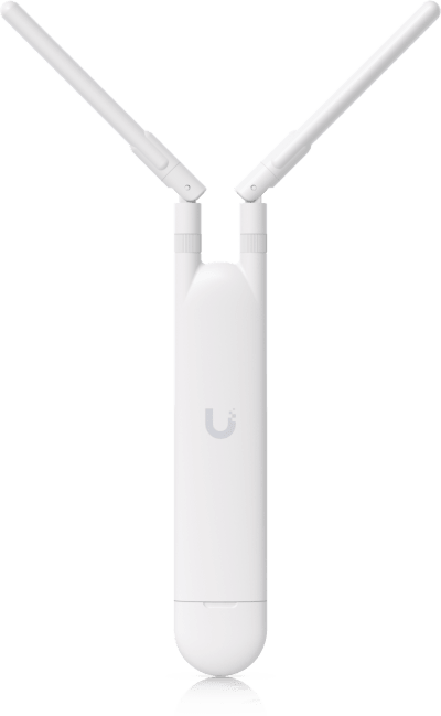 UBIQUITI - Access Point UniFi MESH para exterior 802.11ac doble banda 2.4/5 GHz, MIMO 2x2, antenas desmontables, hasta 1167 Mbps