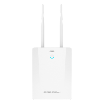 GRANDSTREAM - Punto de Acceso / Wi-Fi 7 / 3.6 Gbps / Largo Alcance 350 m (1148 ft) / IP66 / MIMO 2x2:2 / 256 Clientes / PoE+ / Puerto 2.5G y SFP 2.5G / MLO / 4096-QAM