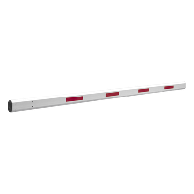 ACCESSPRO - Mástil Recto para Barrera Vehicular / 3 m (9.8 ft) / Sin Iluminación / Uso Industrial