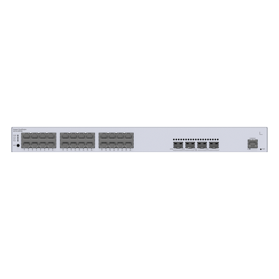 HUAWEI - Switch Capa 3 Administrable / 24 Puertos Gigabit PoE / 4 SFP Uplink / 56 Gbps / PoE Perpetuo 400W / iStack