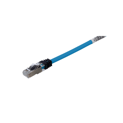 PANDUIT - Patch Cord Cat6A, Blindado S/FTP, CM/LS0H, 0.5 Metros, Color Azul