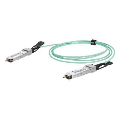 LINKEDPRO - Cable AOC QSFP28 / 100 Gbps Full Duplex / 1 m (3.3 ft) / Plug-and-Play / 100GBASE-SR4 y 100GBASE-PSM4