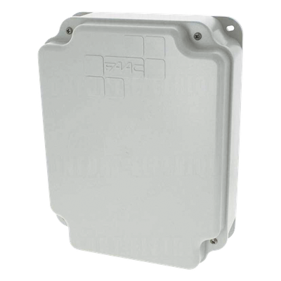 FAAC - Contenedor para tablillas de control / IP55 / 204 x 85 x 265 mm (8 x 3.3 x 10.4 in) / Cerradura con 4 tornillos