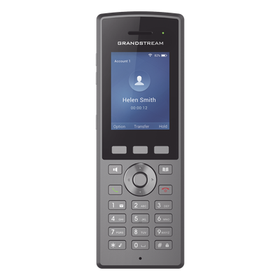 GRANDSTREAM - Teléfono IP Wi-Fi Portátil / Wi-Fi 5 Dual Band / Voz HD / IP67 / 8 Horas Conversación / Bluetooth / Pantalla 2.4 Pulgadas