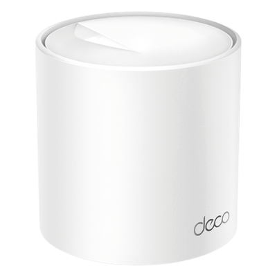 TP-LINK - Router MESH Wi-Fi 6 / AX1500 Mbps / Doble Banda / 2 Puertos Gigabit WAN/LAN / 2 Antenas Internas / App Deco