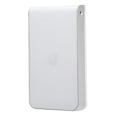UBIQUITI - Access Point In Wall HD MU-MIMO 4x4 Wave 2 con 5 puertos (1 PoE entrada 802.3af/at PoE+, 1 PoE salida 48V y 3 Ethernet Passthrough) antena Beamforming, ideal para suites