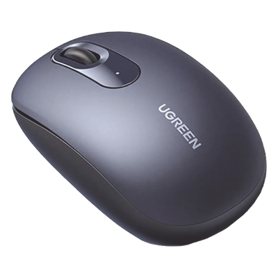UGREEN - Mouse Inalámbrico / 2.4 GHz / 4 Niveles DPI 800-2400 / Alcance 10 m (32.8 ft) / 3 Botones Silenciosos / Multiplataforma